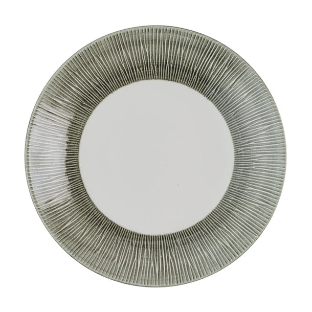 Churchill Bamboo Ceramic Spinwash Alpine Deep Coupe Plates 248mm (Pack of 12) - HR436 Plates Churchill Super Vitrified