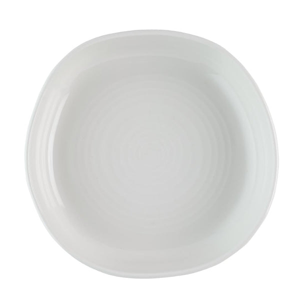 Churchill White Organic Walled Bowls 197mm (Pack of 6) - HR443 Bowls Churchill Super Vitrified