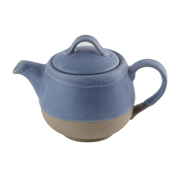Churchill Emerge Oslo Blue Teapot 443ml (Pack of 4) - HR472 Churchill Super Vitrified Churchill Super Vitrified