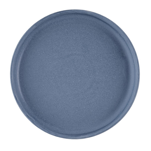Churchill Emerge Oslo Blue Walled Plates 206mm (Pack of 6) - HR477 Plates Churchill Super Vitrified