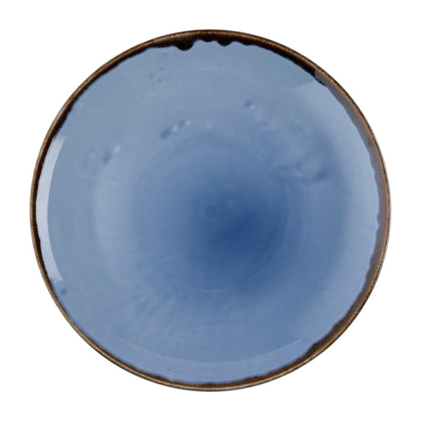 Dudson Harvest Indigo Coupe Plates 260mm (Pack of 12) - HR491 Plates Dudson