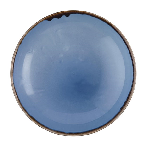 Dudson Harvest Indigo Coupe Bowls 247mm (Pack of 12) - HR494 Bowls Dudson