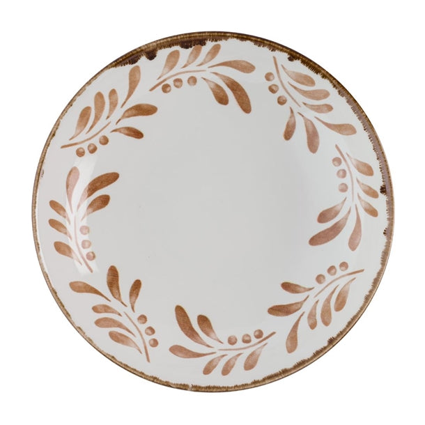 Dudson Harvest Mediterranean Terracotta Coupe Bowls 247mm (Pack of 12) - HR506 Bowls Dudson