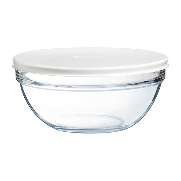 Luminarc Empilable Bowls & Lids 200mm (Pack of 8) - HR786 Luminarc
