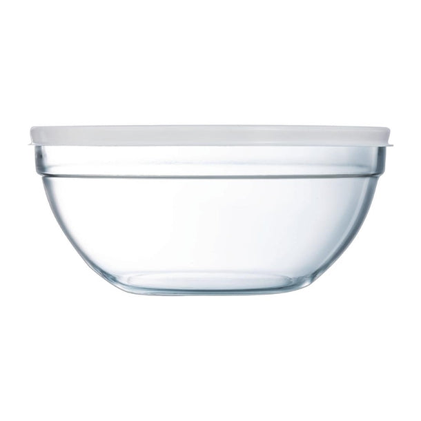 Luminarc Empilable Bowls & Lids 230mm (Pack of 6) - HR787 Luminarc