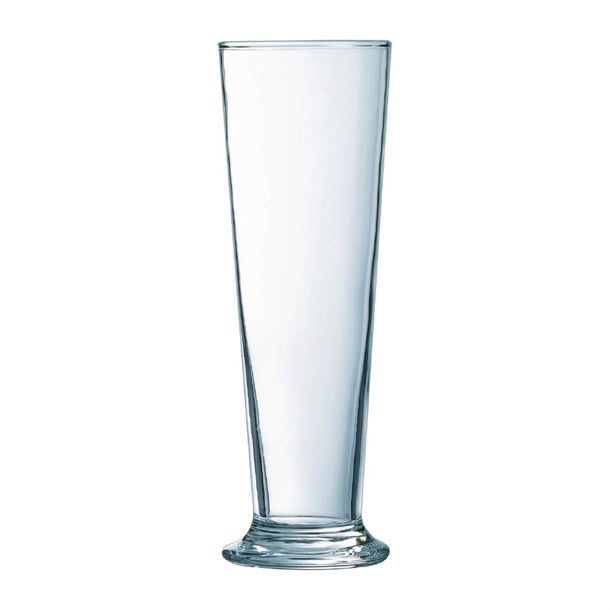 Arcoroc Linz Pilsner Beer Glasses 390ml (Pack of 24) - HR846 Beer Glasses Arcoroc