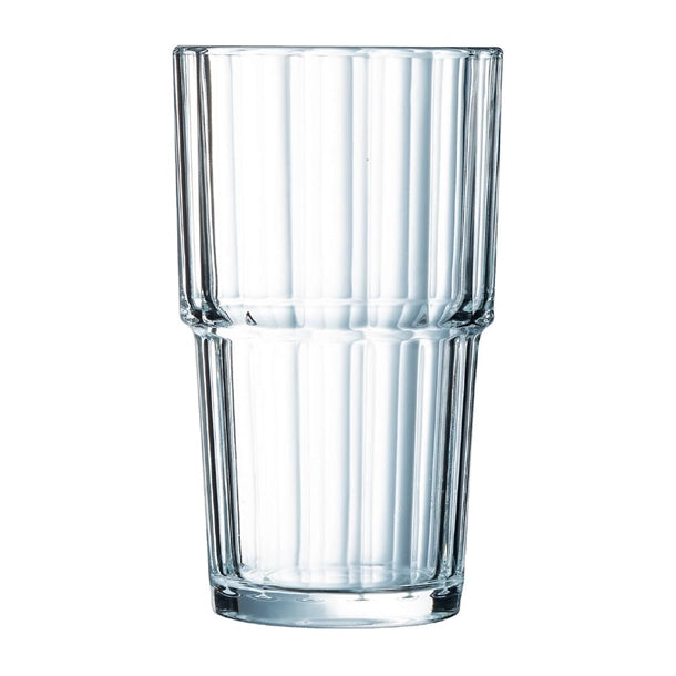 Arcoroc Norvege Stacking Tumblers 320ml (Pack of 24) - HY887 Utopia Hi Balls and Tumblers Arcoroc