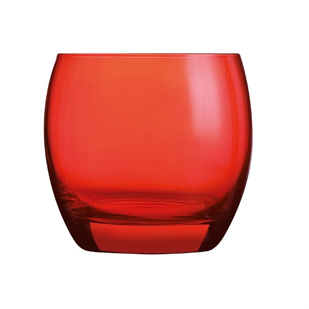 Arcoroc Salto Colour Studio Red Old Fashioned Glasses 320ml (Pack of 24) - HR889 Utopia Hi Balls and Tumblers Arcoroc