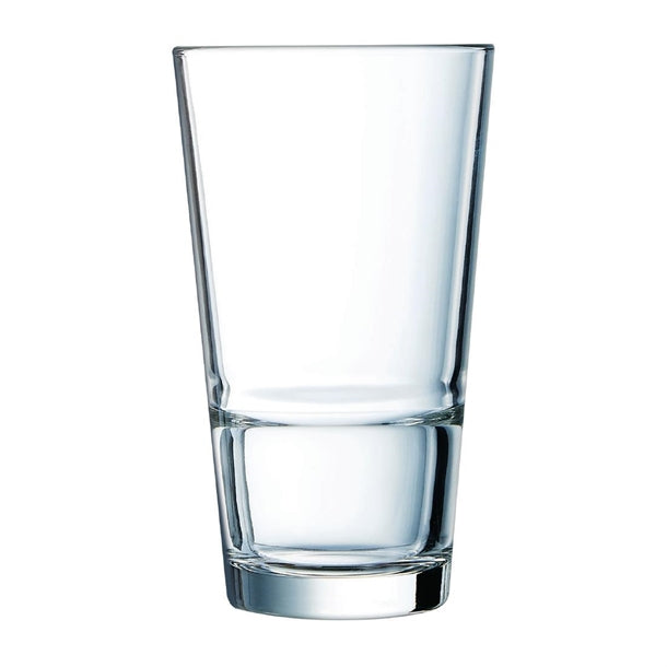 Arcoroc Stack Up Hiball Glasses 400ml (Pack of 24) - HR911 Arcoroc Hi Balls and Tumblers Arcoroc