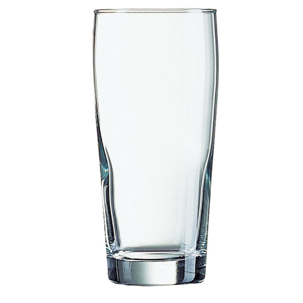 Arcoroc Willi Becher Tumblers 330ml (Pack of 12) - HR937 Beer Glasses Arcoroc
