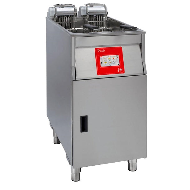FriFri Touch 412 Electric Free-Standing Single Tank Fryer 2 Baskets 15kW - Three Phase - HS009-3PH Freestanding Electric Fryers FriFri