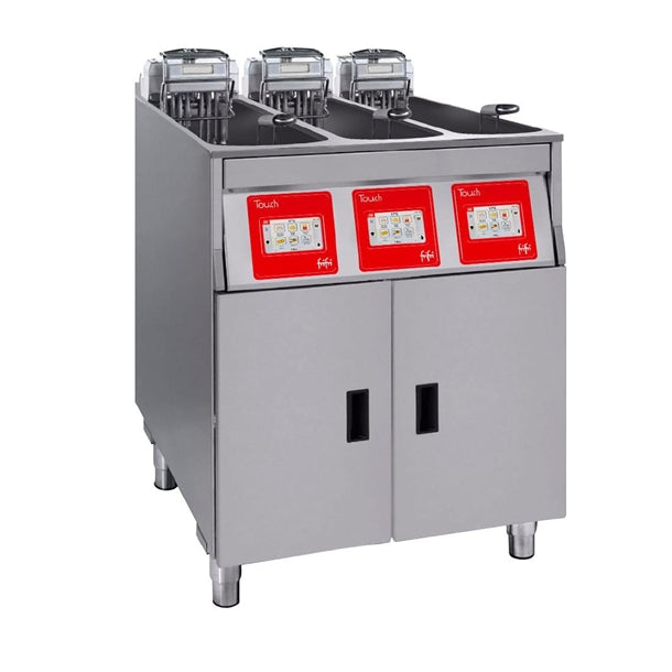 FriFri Touch 633 Electric Free-standing Fryer Triple Tank Triple Basket 3x11kW Three Phase TL633H31G0 - HS023-3PH Freestanding Electric Fryers FriFri