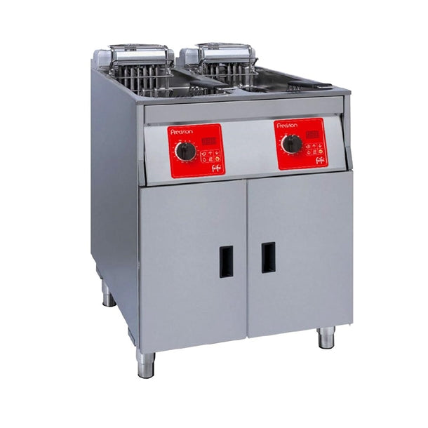 FriFri Precision 622 Electric Free-standing Fryer Twin Tank Twin Baskets 2x11.4kW Three Phase PL622H31G0 - HS041-3PH Freestanding Electric Fryers FriFri