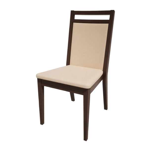 Bolero Bespoke Bia B Stacking Chair in Cream/Wenge - HS428 All Chairs Bolero Bespoke