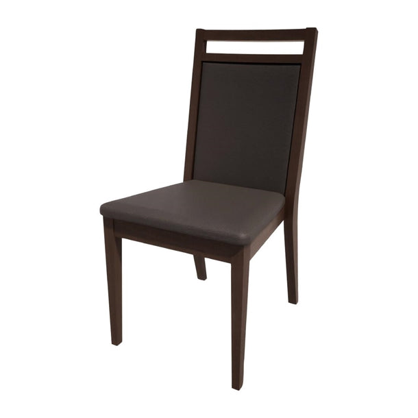 Bolero Bespoke Bia B Stacking Chair in Anthracite/Wenge - HS448 All Chairs Bolero Bespoke