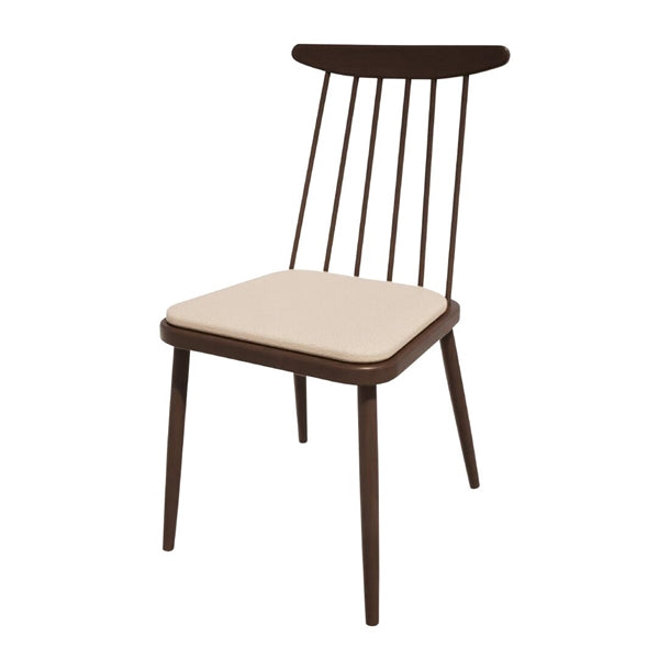Bolero Bespoke Frank Side Chair Cream/Wenge - HS453 All Chairs Bolero Bespoke