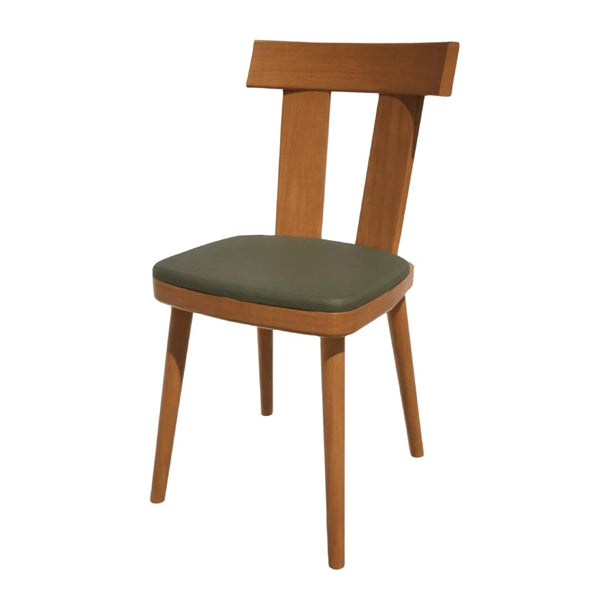 Bolero Bespoke Bamba Side Chair Olive/Oak - HS481 All Chairs Bolero Bespoke