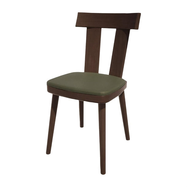 Bolero Bespoke Bamba Side Chair Olive/Wenge - HS483 All Chairs Bolero Bespoke