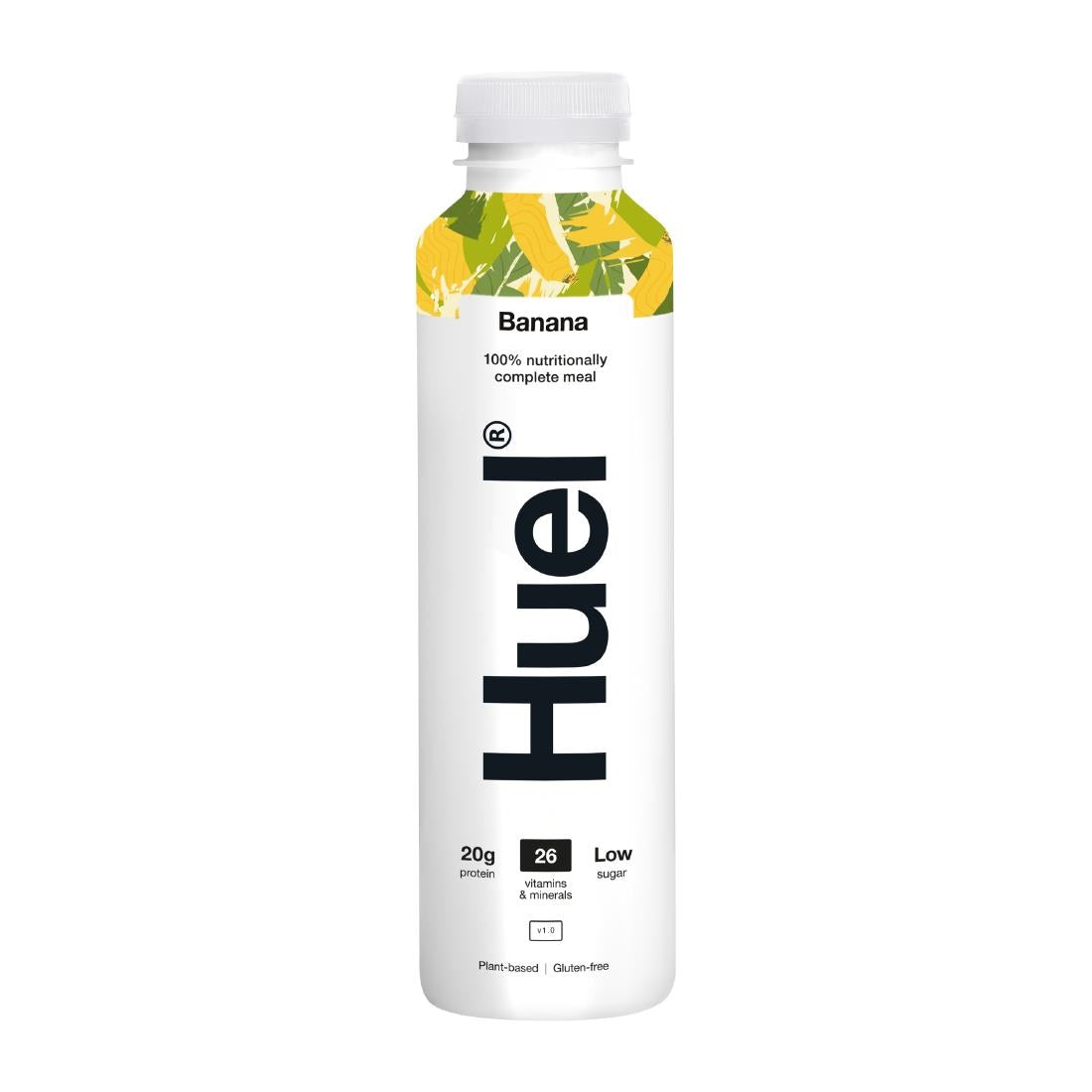 HUEL Nutritionally Complete Meal Drink - Banana 500ml (Pack of 8) - HS543 Huel