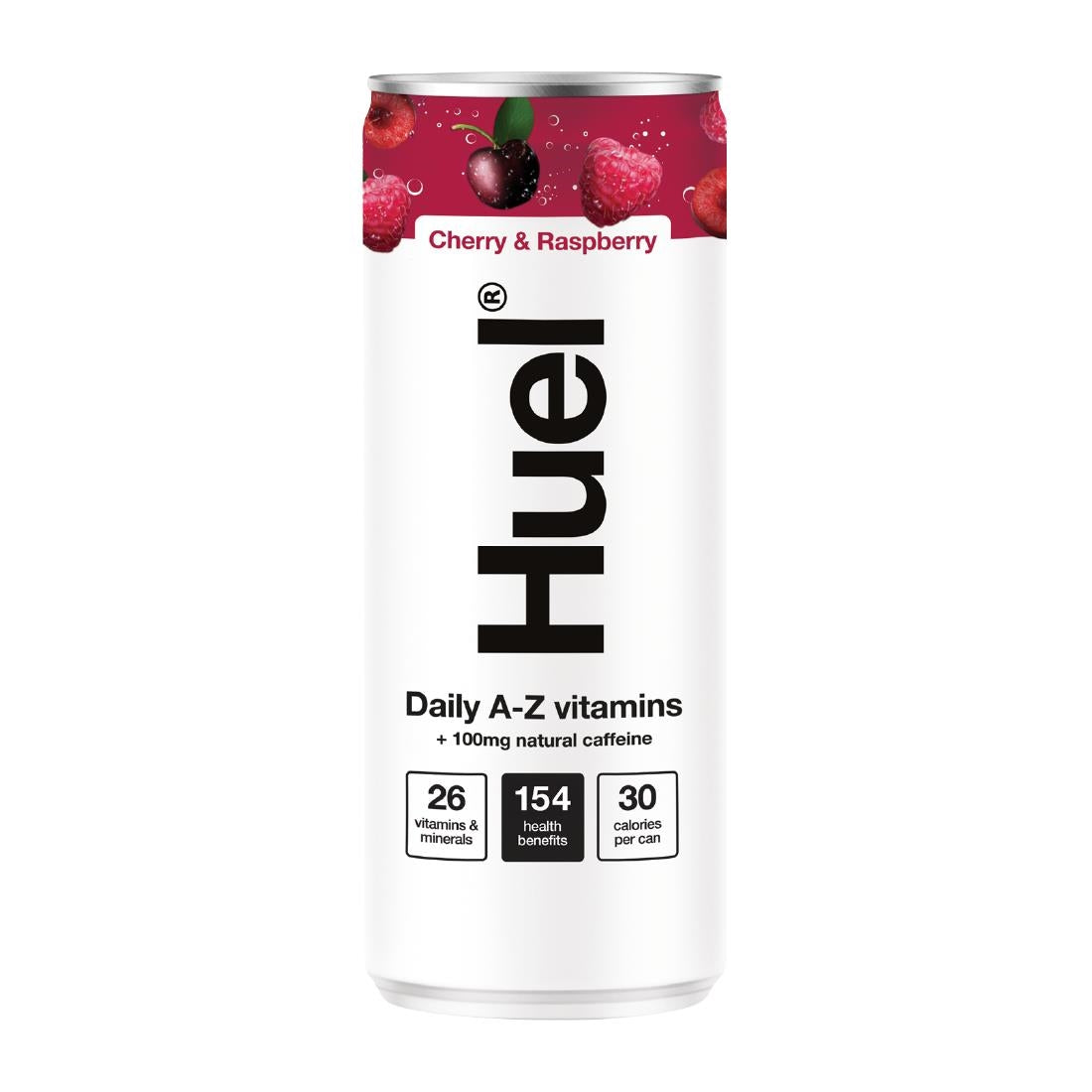 HUEL A-Z Vitamin Drink - Cherry and Raspberry (Pack of 12) - HS548 Huel