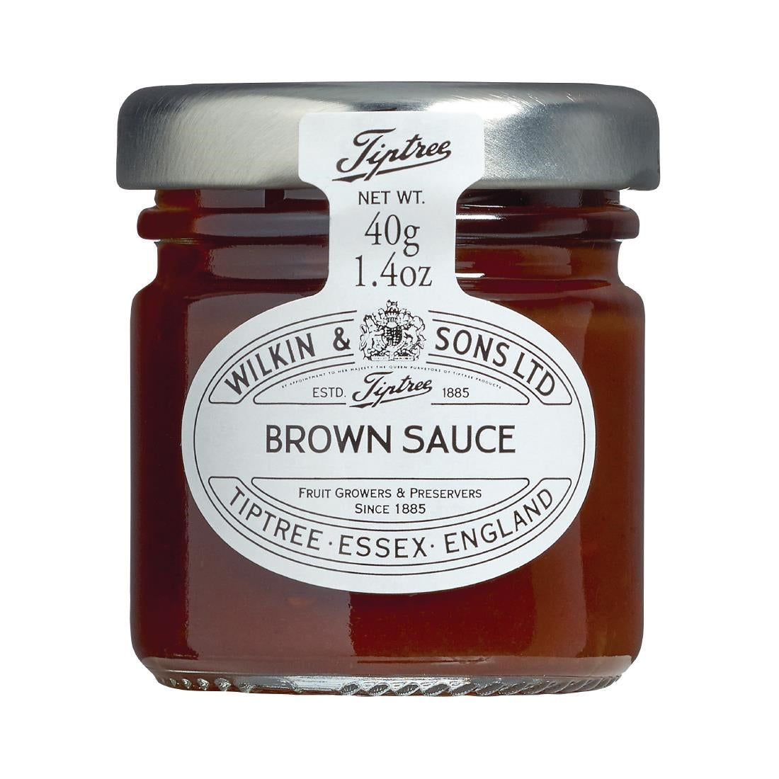 Tiptree Brown Sauce 40g (Pack of 72) - HS585 Tiptree