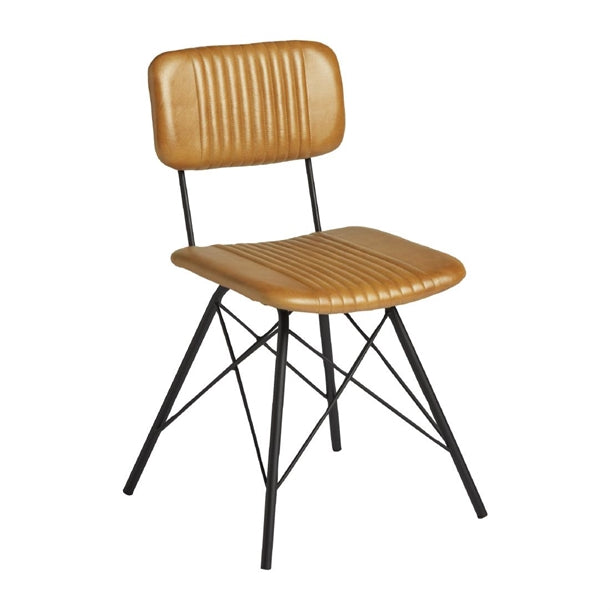 Duke Side Chair Light Tan (Pack of 2) - HS605 Upholstered Dining Chairs Everyday