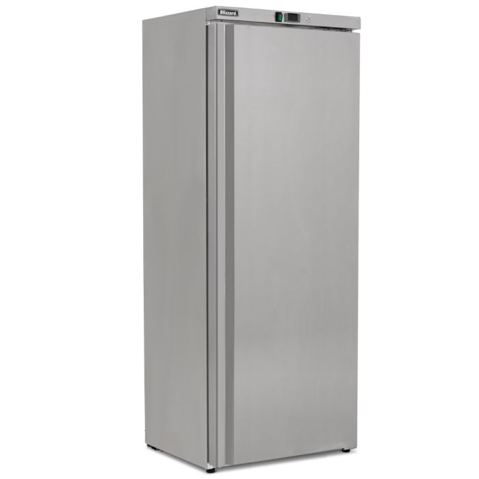 Blizzard Single Door Stainless Steel Upright Freezer 600L - LS60 Refrigeration Uprights - Single Door Blizzard