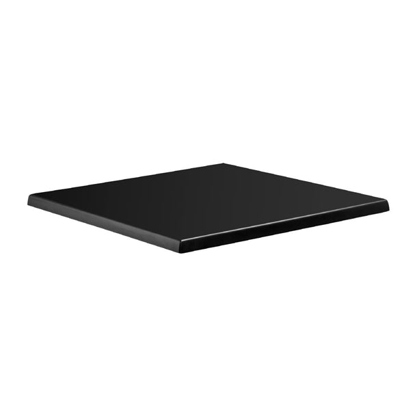 Enduratop Square Table Top Black 600x600mm - HS612 Solid Colour Table Tops Everyday