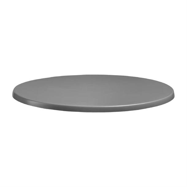 Enduratop Round Grey Table Top 900mm - HS641 Solid Colour Table Tops Everyday