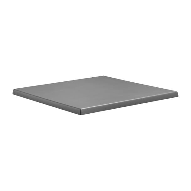 Enduratop Square Grey Table Top 800x800mm - HS640 Solid Colour Table Tops Everyday