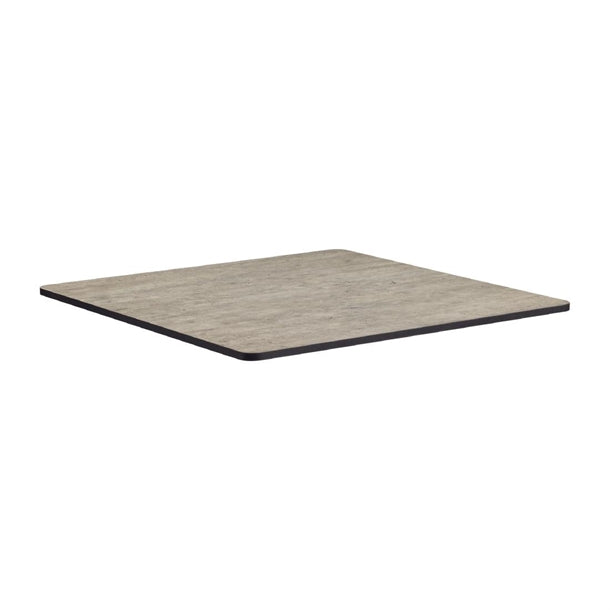 Extrema Square Cement Textured Table Top 600x600mm - HS658 Stone Effect Table Tops Everyday