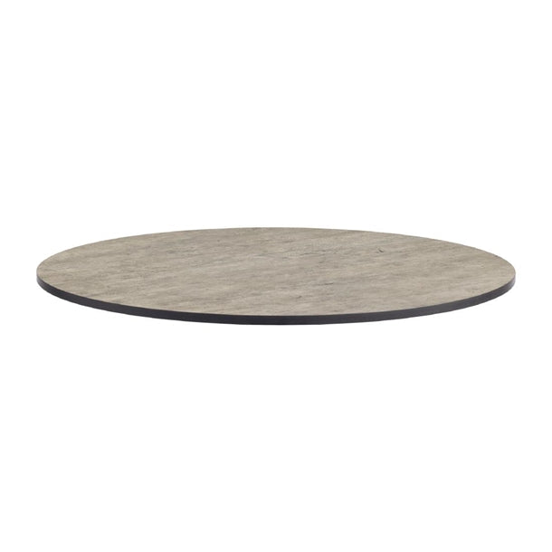 Extrema Round Cement Textured Table Top 690mm - HS659 Stone Effect Table Tops Everyday