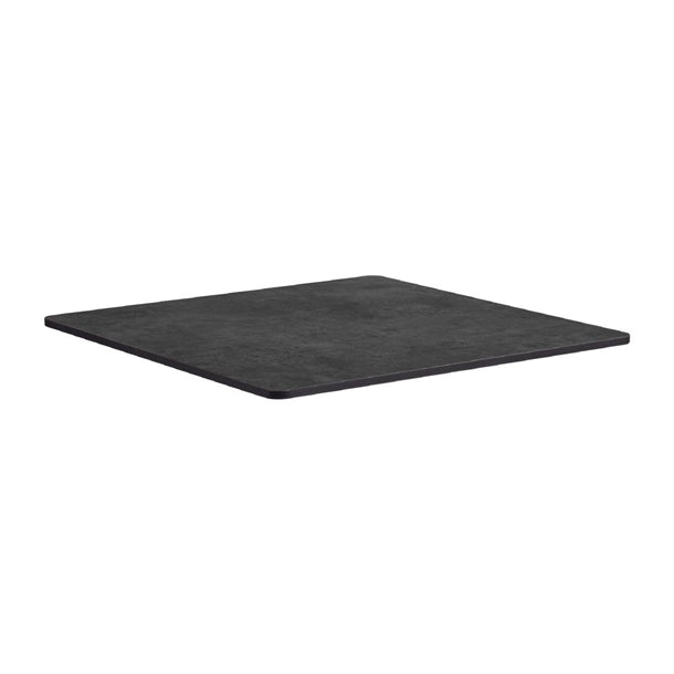 Extrema Square Metallic Anthracite Table Top 600x600mm - HS676 Solid Colour Table Tops Everyday