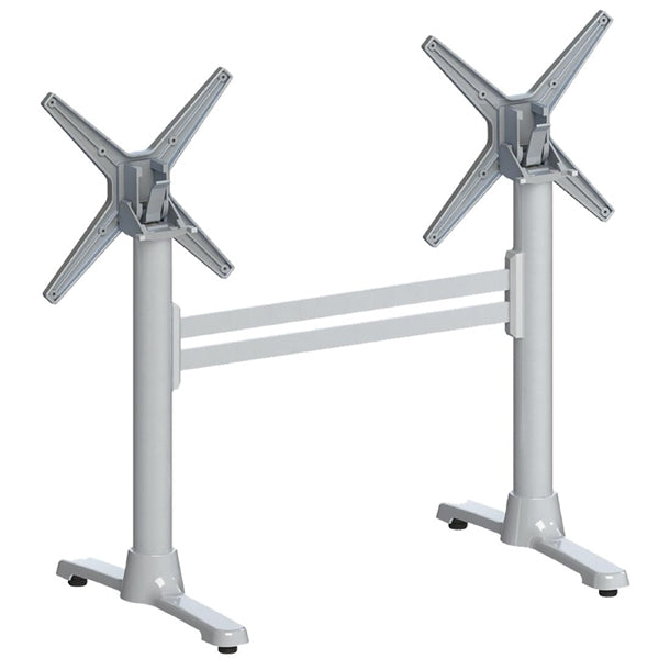 FLAT Auto Adjust ST22 EP Double Dining Table Base FlipTop - HS721 Poseur Height Table Bases Everyday