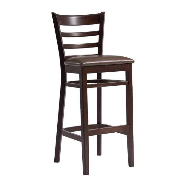 Sheldon Bar Stool Vintage Brown (Pack of 2) - HS766 All Stools Everyday