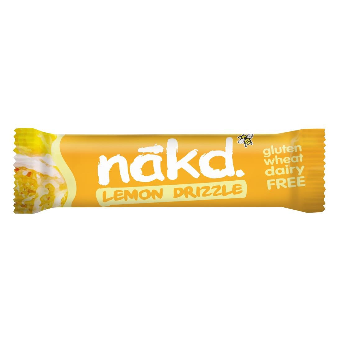Nakd Bar Lemon Drizzle 35g (Pack of 18) - HS827 Nakd
