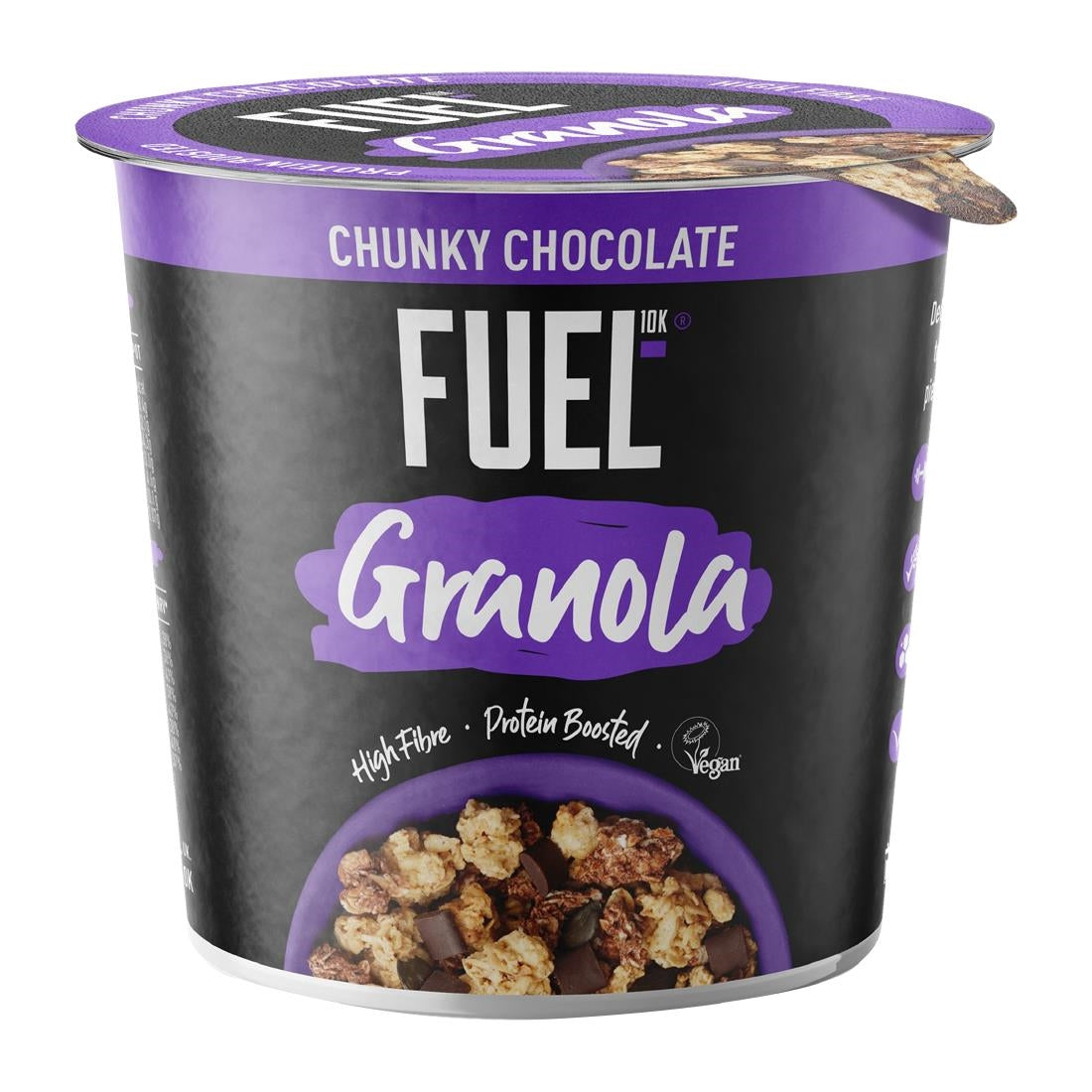 FUEL 10K Chocolate Chunks Granola 70g (Pack of 8) - HS846 Fuel 10k