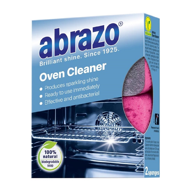 Abrazo Oven Cleaner Sponges (Pack of 2) - HS957 Abrazo