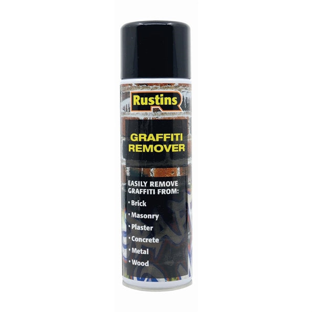 Rustins Graffiti Remover Aerosol 500ml - HS959 Rustins