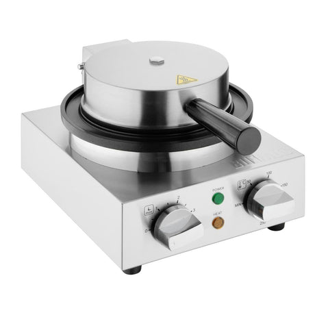 Buffalo Round Belgian Waffle Maker - HS985 Waffle Makers Buffalo