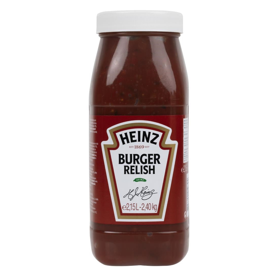 Heinz Burger Tomato Relish 2.15Ltr - HT361 Heinz