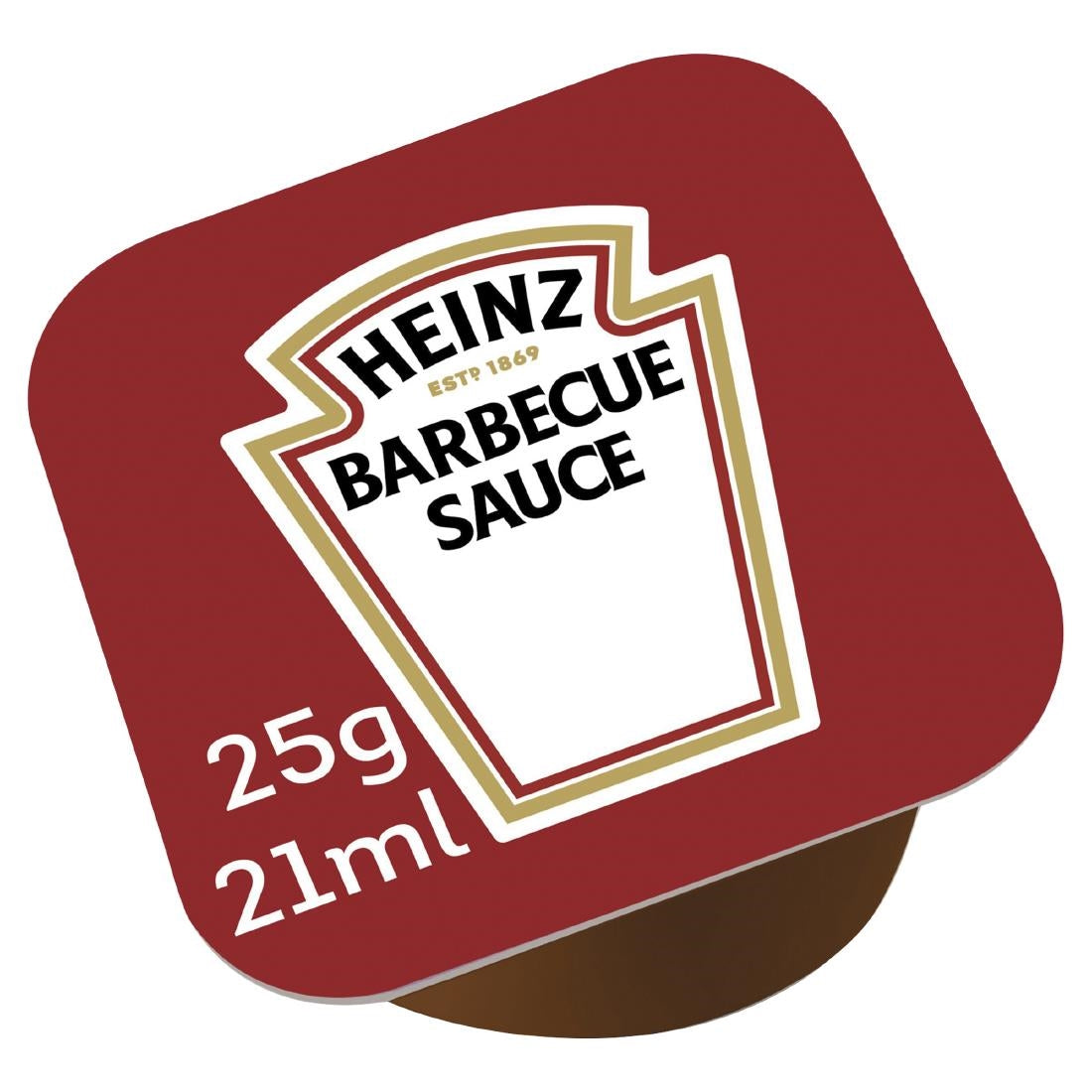 Heinz Classic Barbecue Sauce Dip Pots 25ml (Pack of 100) - HT399 Heinz