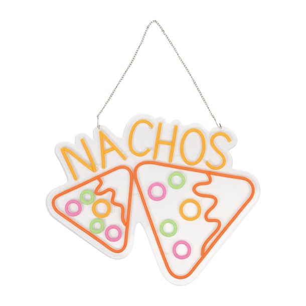A1 Equipment Nachos Neon Style LED Light-up Sign A7695 - HT416 A1 Equipment