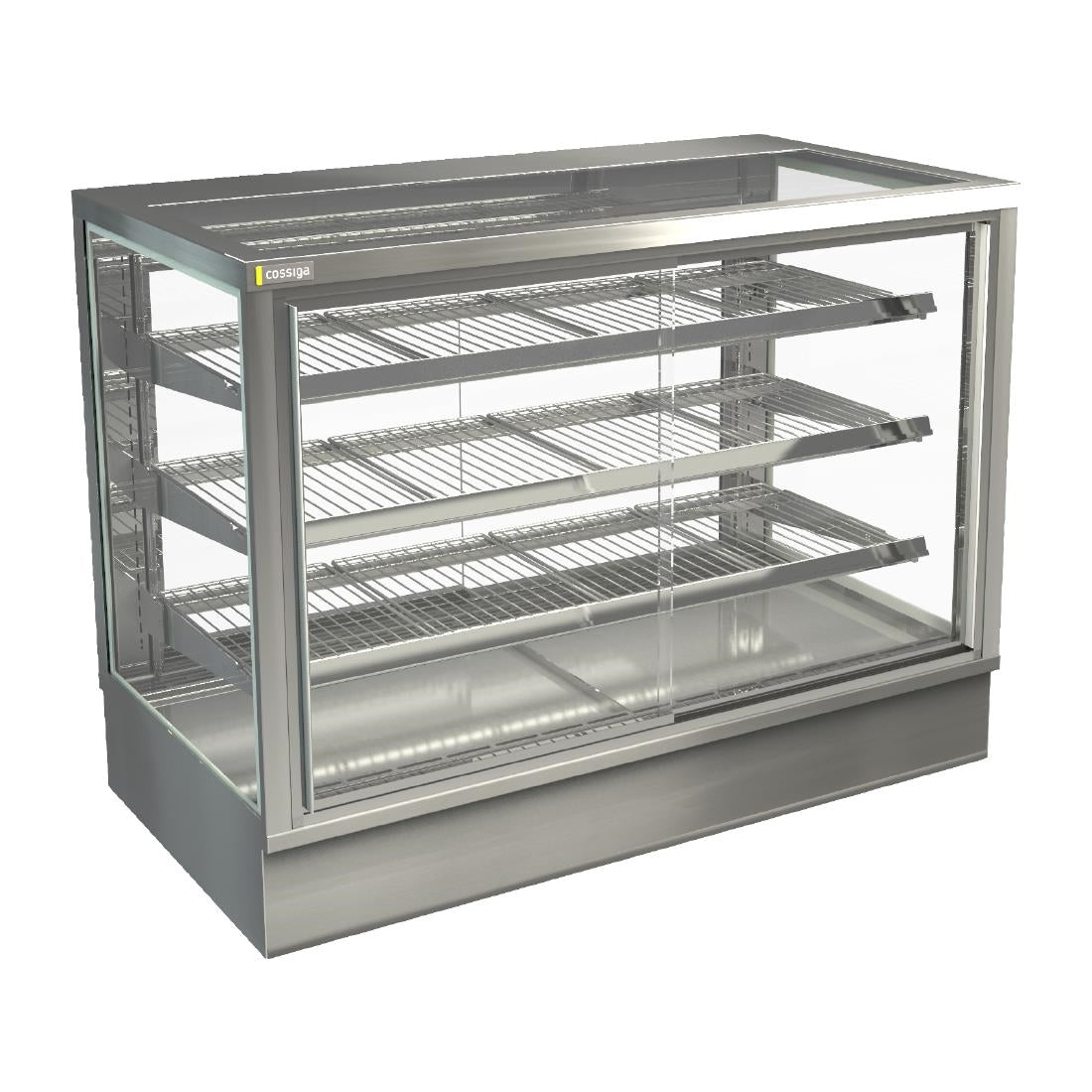 Cossiga Tower STG Heated Drop-in Display w/Sliding Front & Rear Doors 1200mm - HT580 Cossiga