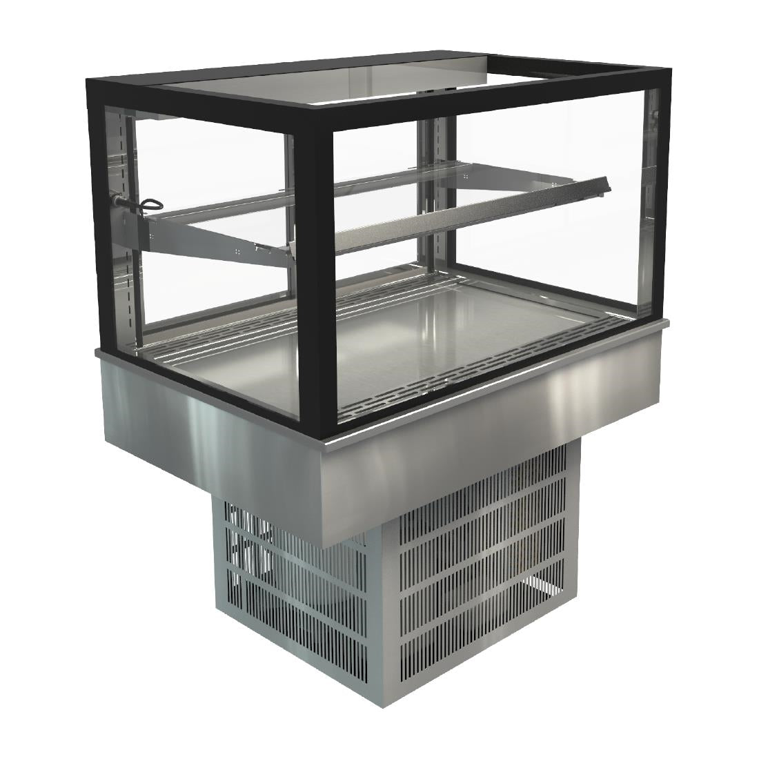 Cossiga Tower GOG Refrigerated Frameless Glass Countertop Display 900mm - HT610 Cossiga