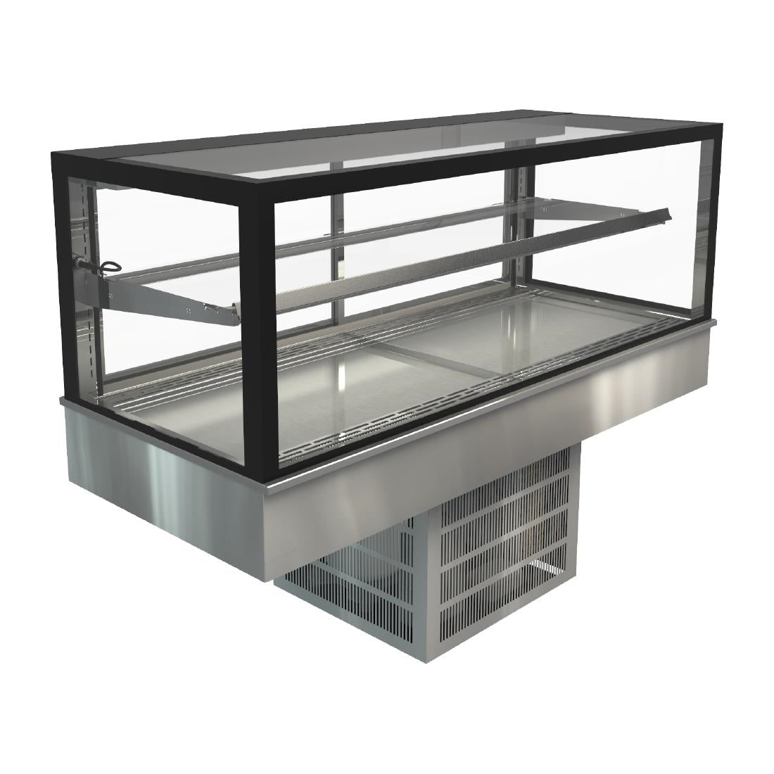 Cossiga Tower GOG Refrigerated Frameless Glass Countertop Display 1500mm - HT612 Cossiga