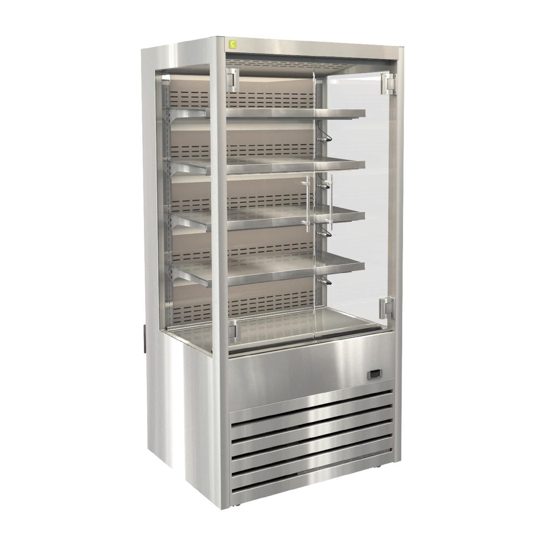 Cossiga DTG Freestanding Heated Multideck w/Hinged Door 900mm DTGHT9 - HT741 Cossiga