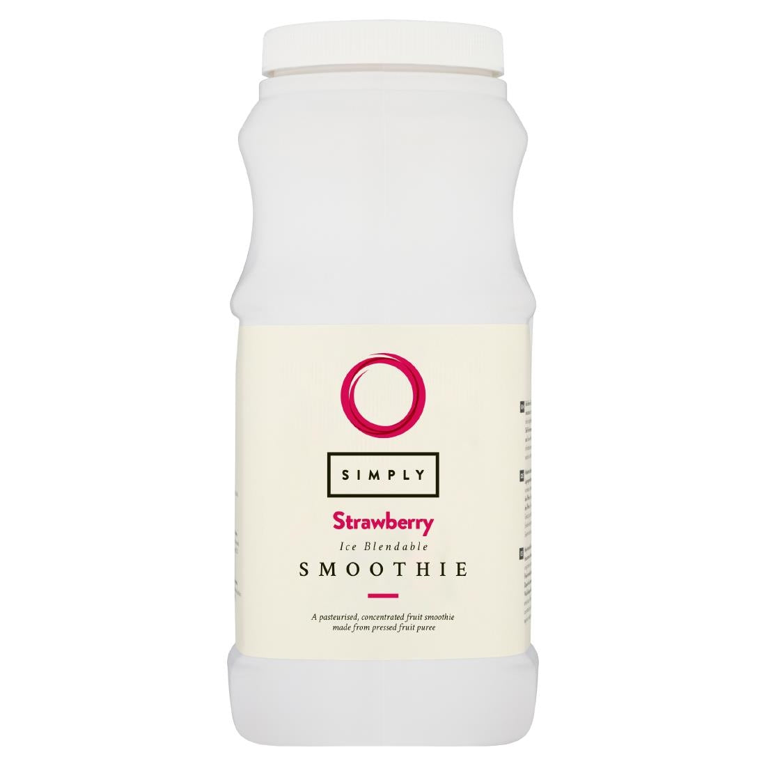 Simply Strawberry Smoothie Mix 1Ltr - HT832 Simply