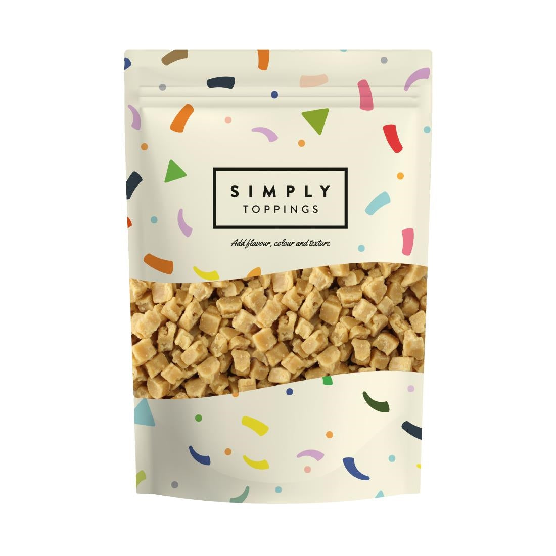 Simply Toppings Diced Caramel 500g - HT861 Simply