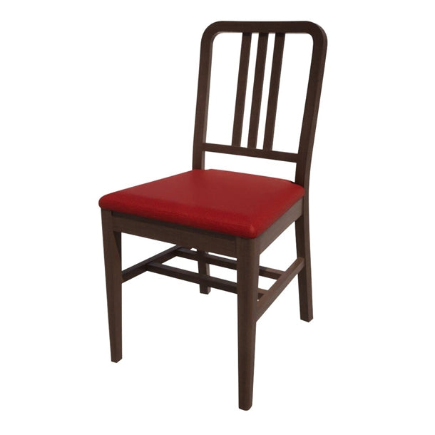 Bolero Bespoke Vicky Side Chair in Red/Wenge - HT913 All Chairs Bolero Bespoke